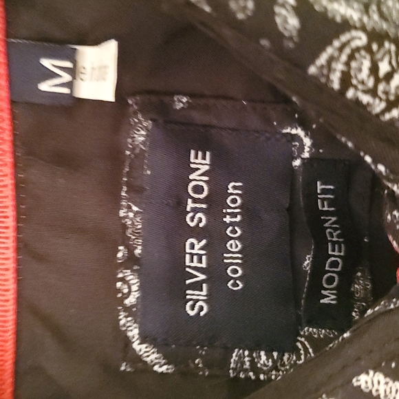 Silver Stone Paisley Collection Long sleeve button down shirt - Picture 5 of 6